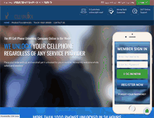 Tablet Screenshot of allcellunlock.com